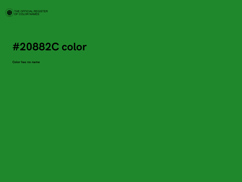 #20882C color image