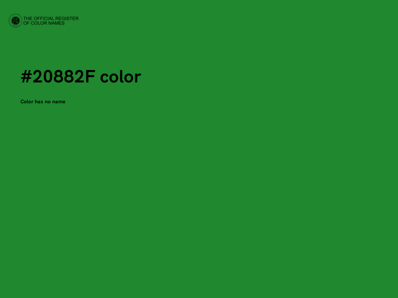 #20882F color image