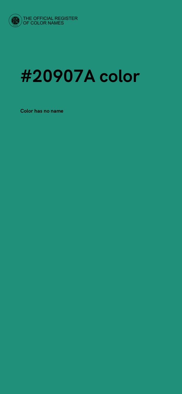 #20907A color image