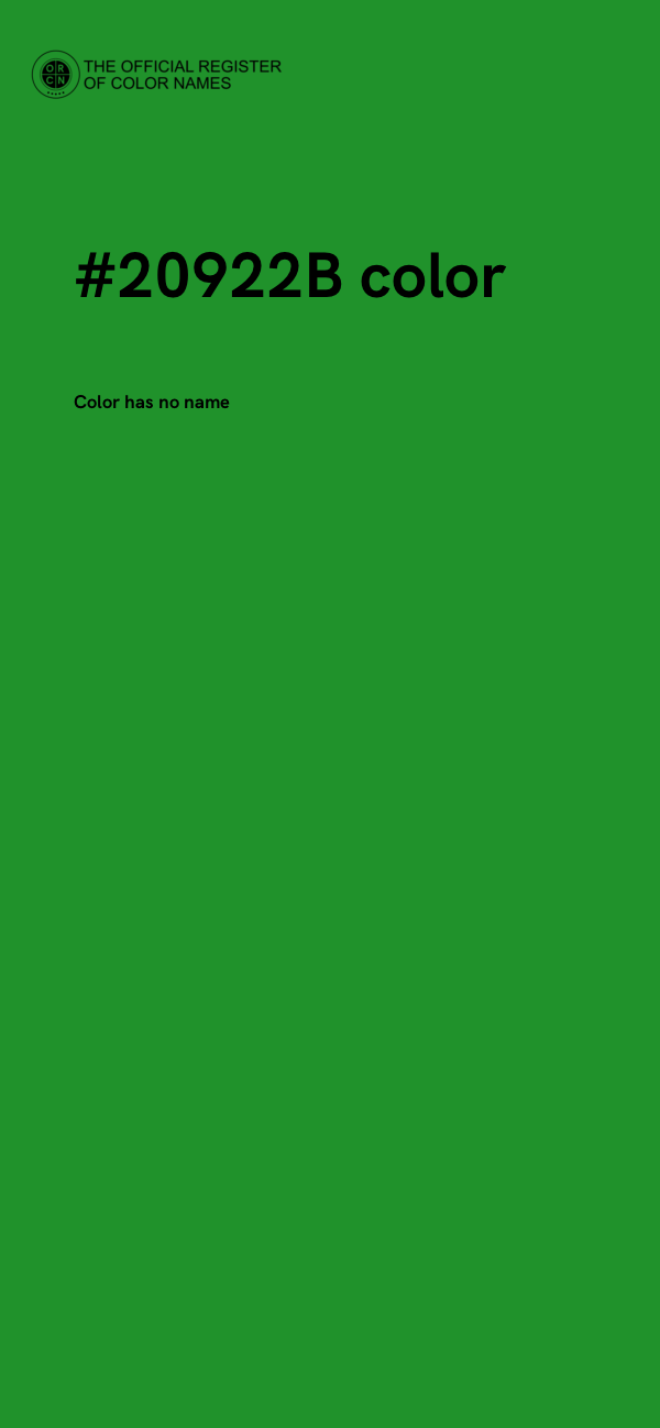 #20922B color image
