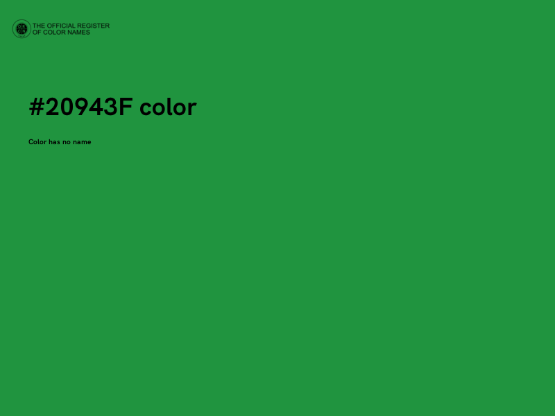 #20943F color image