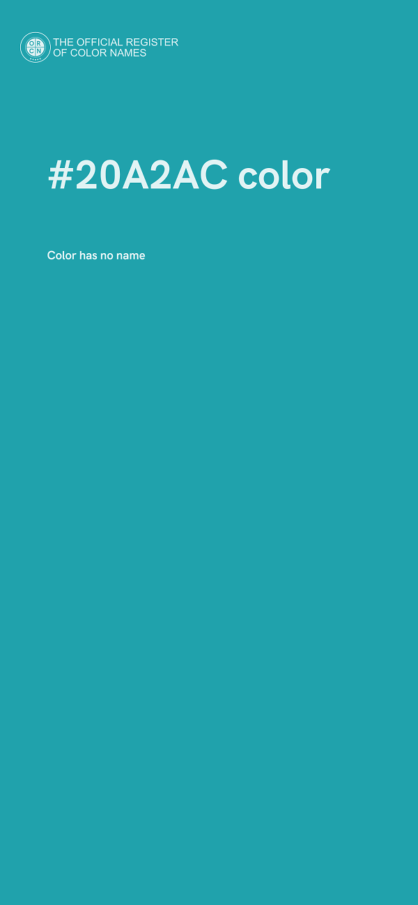 #20A2AC color image