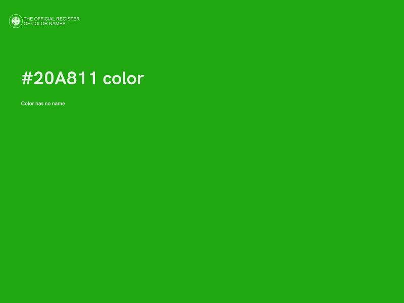 #20A811 color image