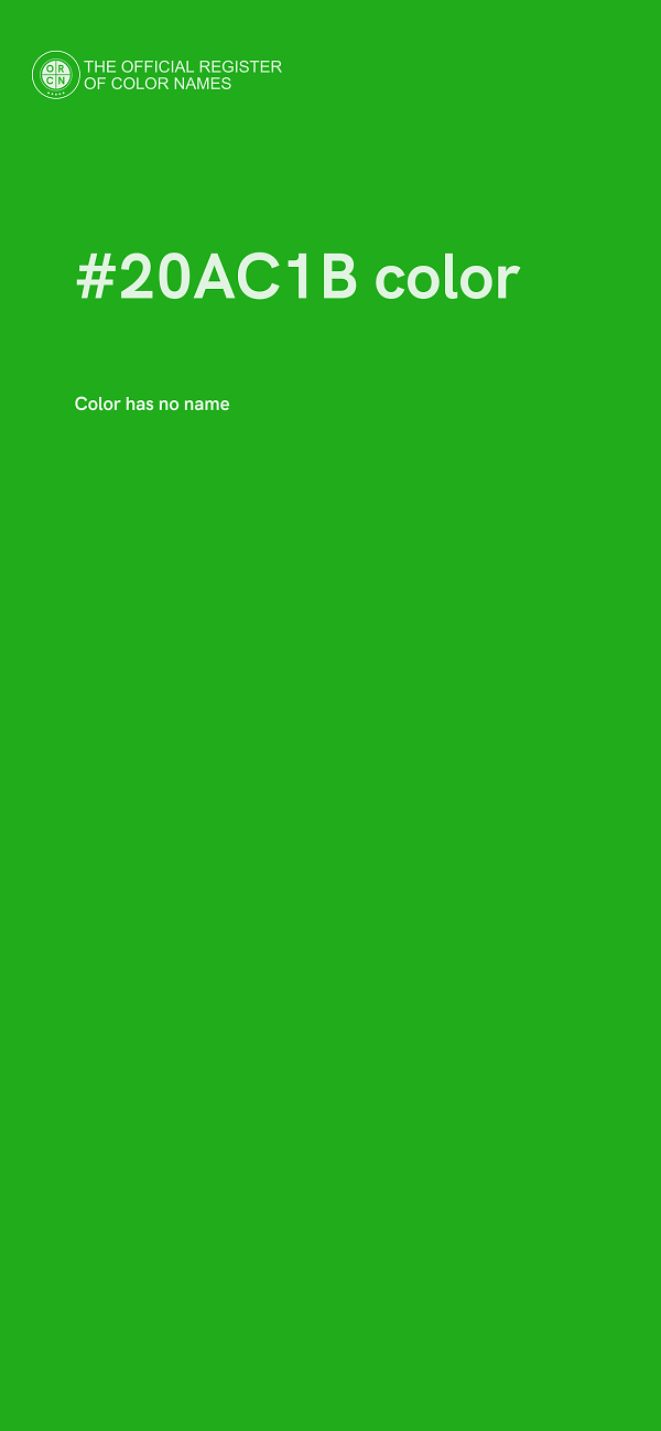 #20AC1B color image