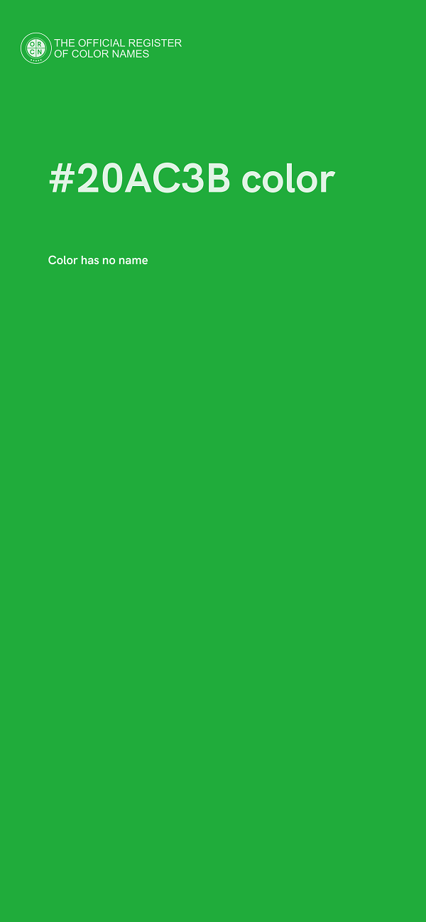 #20AC3B color image