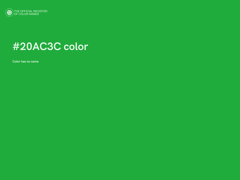 #20AC3C color image