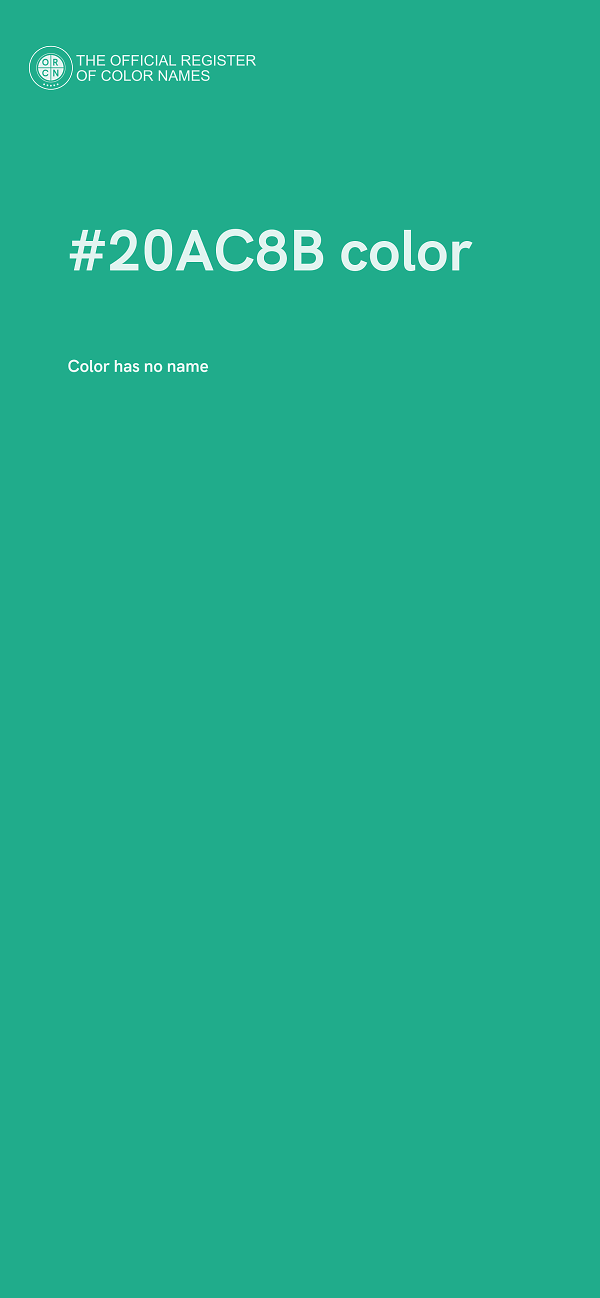 #20AC8B color image
