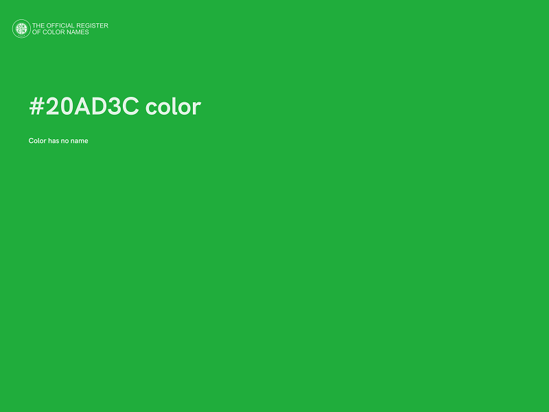 #20AD3C color image
