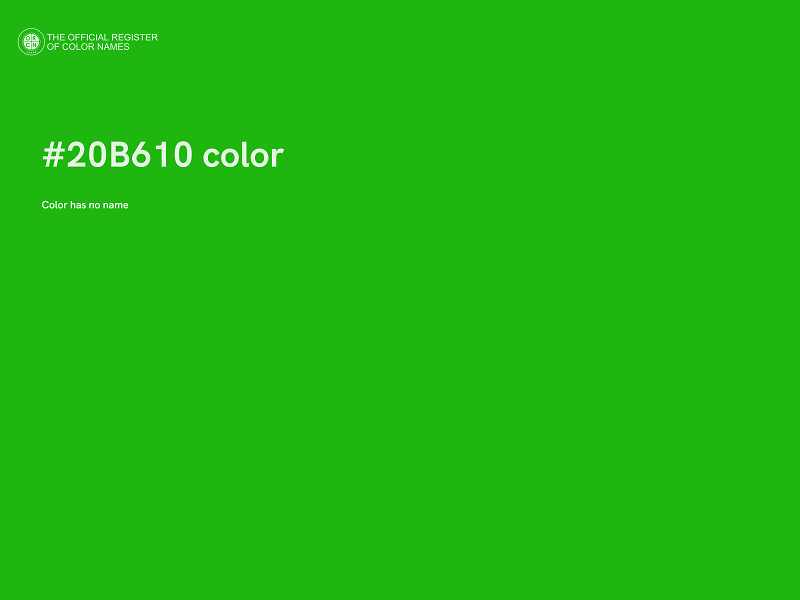#20B610 color image