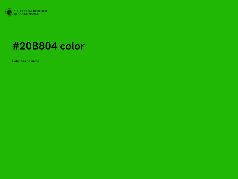 #20B804 color image