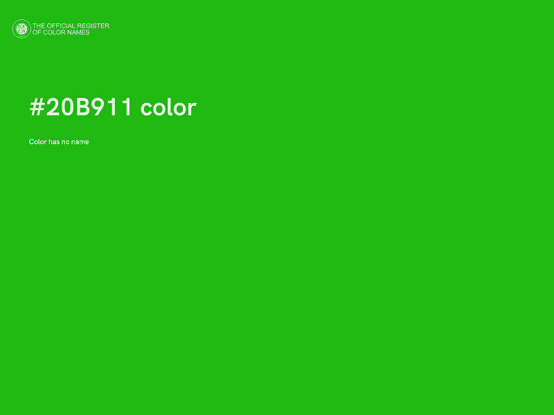 #20B911 color image