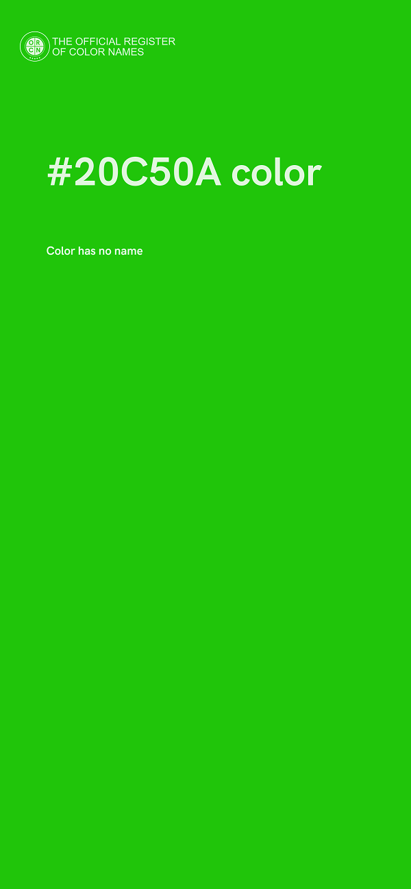 #20C50A color image