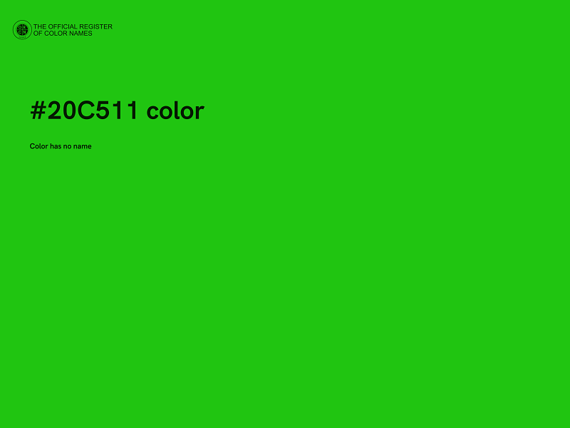#20C511 color image