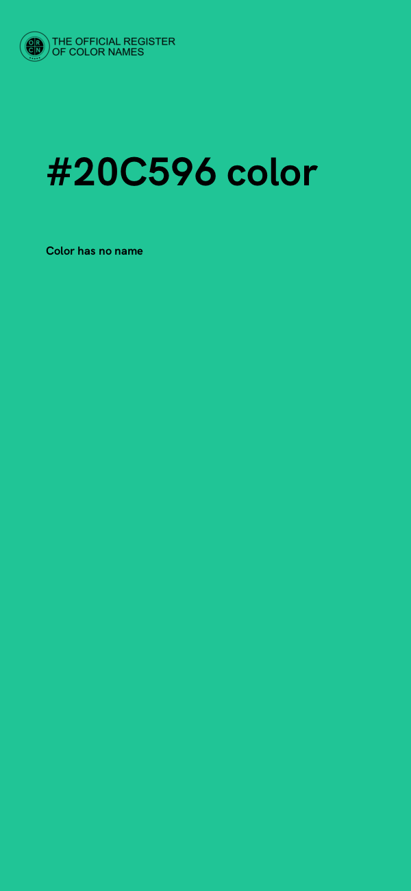 #20C596 color image