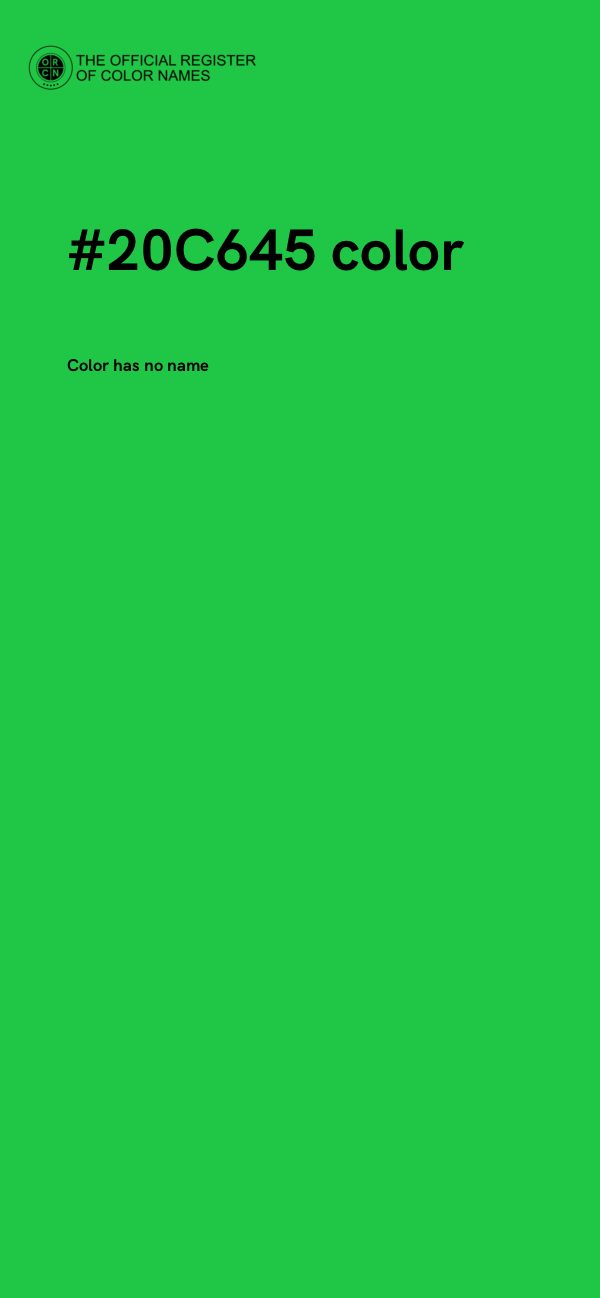 #20C645 color image