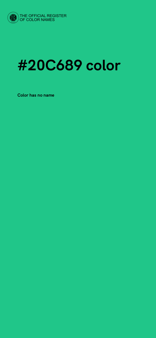 #20C689 color image