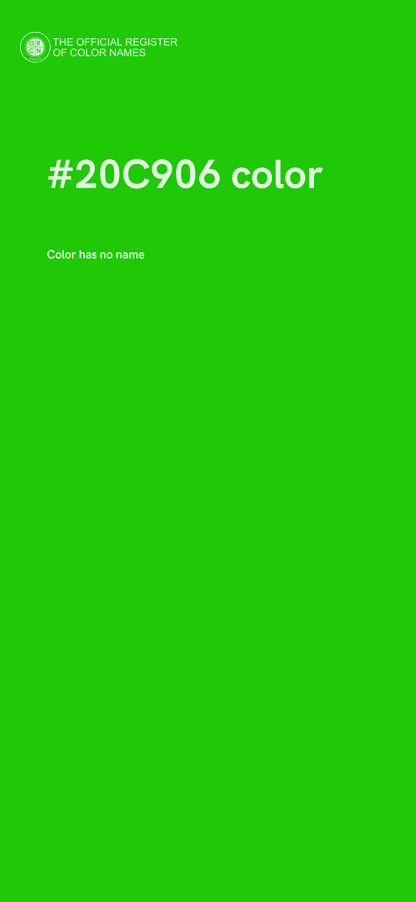 #20C906 color image