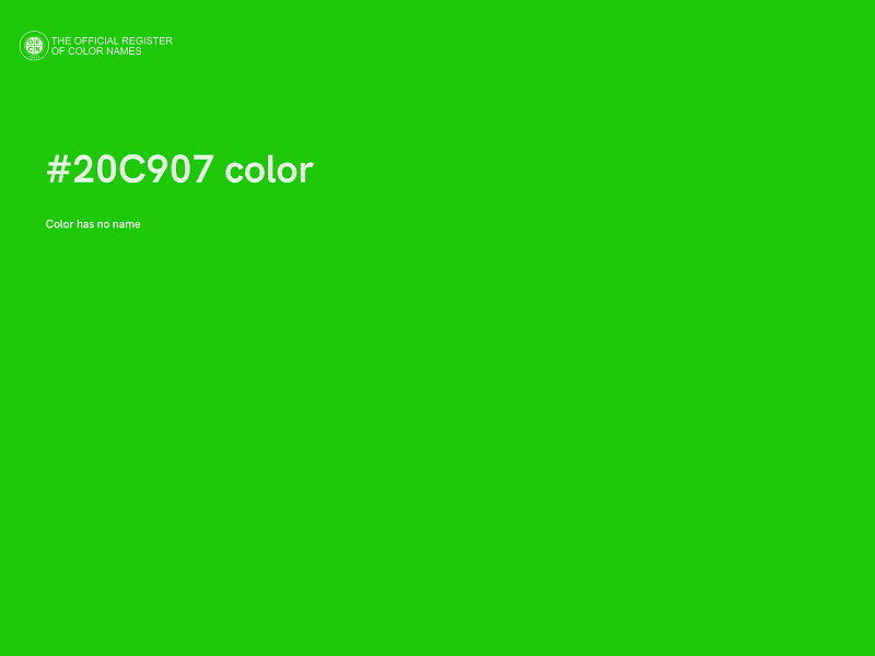 #20C907 color image