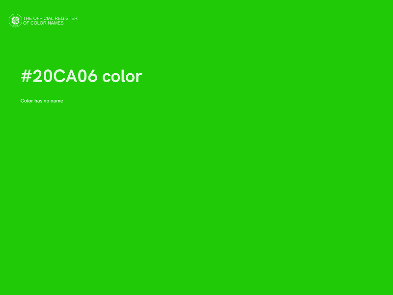 #20CA06 color image