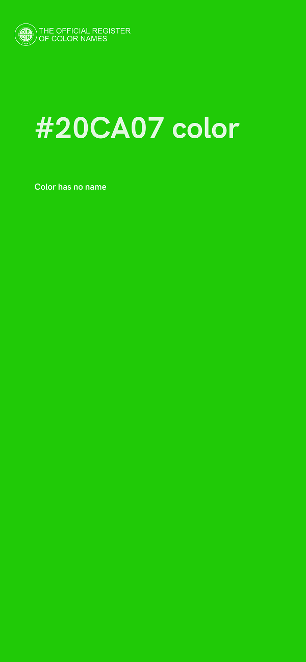 #20CA07 color image