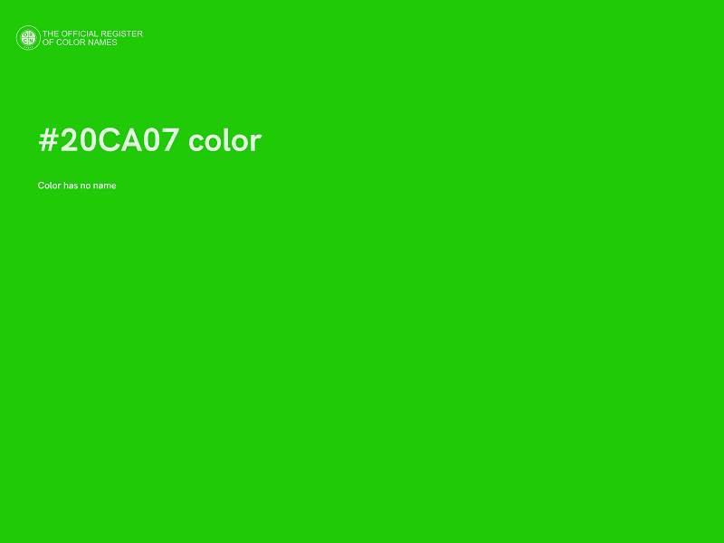 #20CA07 color image