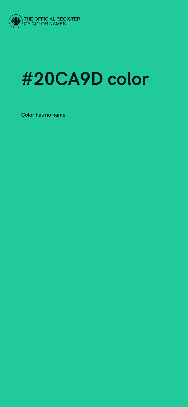 #20CA9D color image