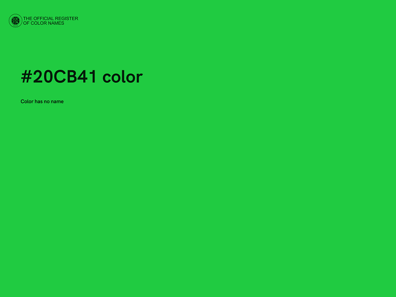 #20CB41 color image