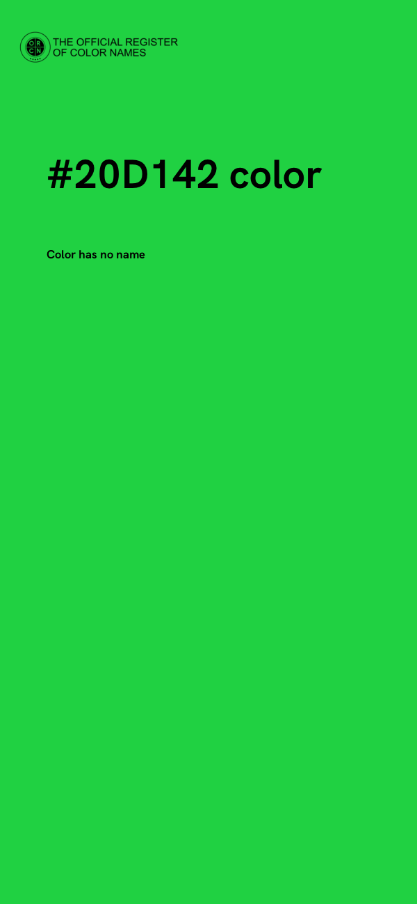 #20D142 color image