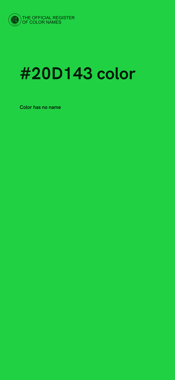 #20D143 color image