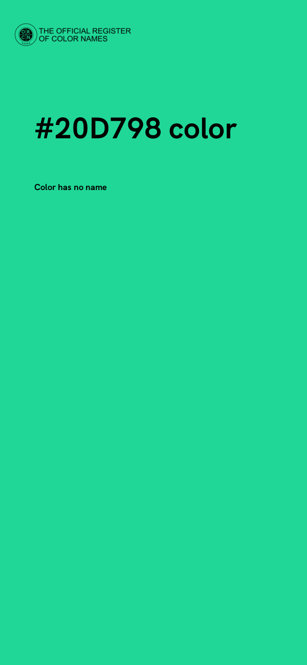 #20D798 color image