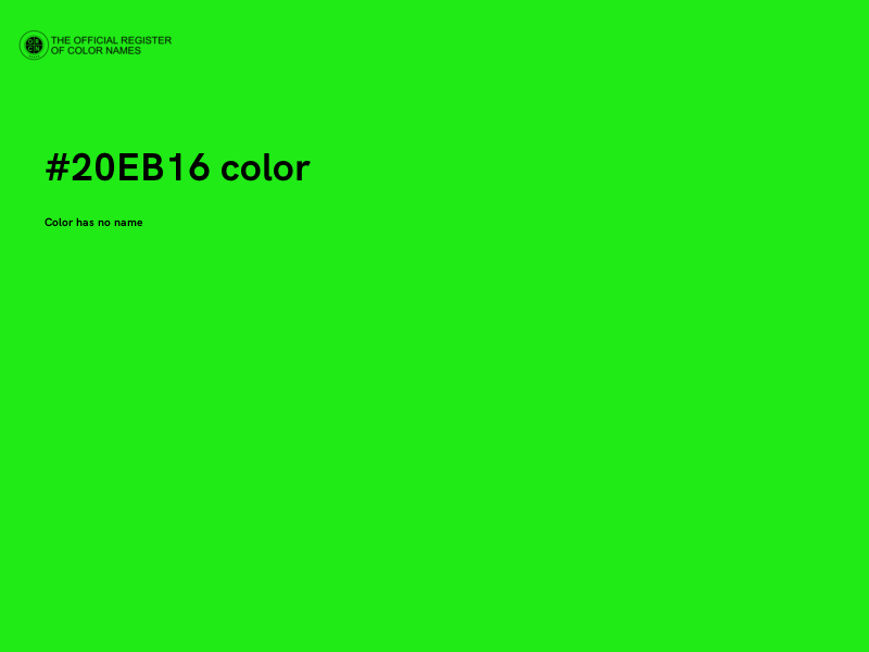 #20EB16 color image