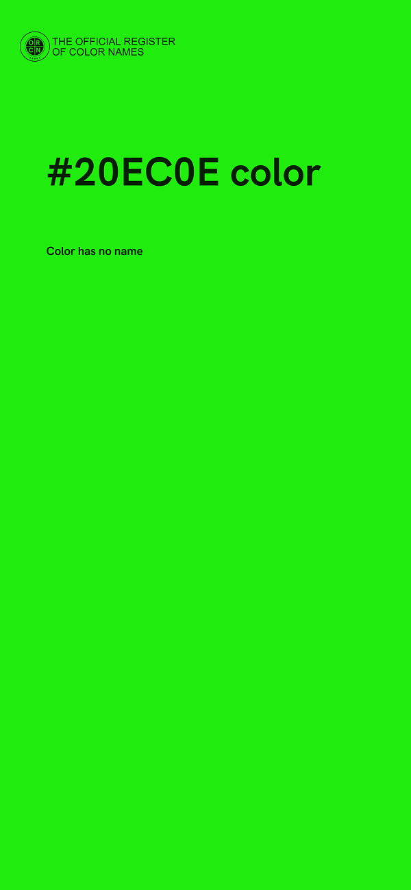 #20EC0E color image