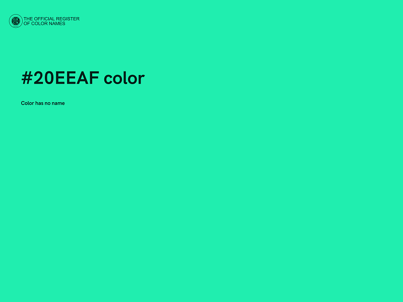 #20EEAF color image