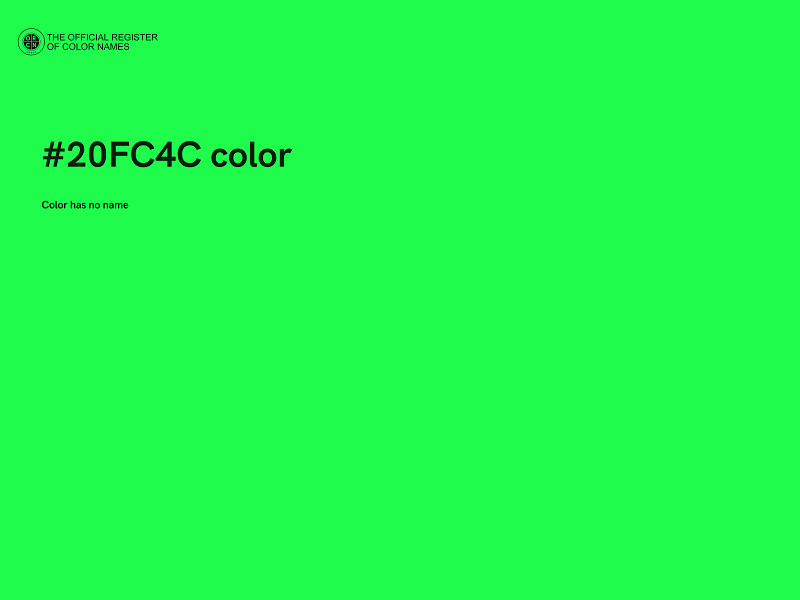 #20FC4C color image