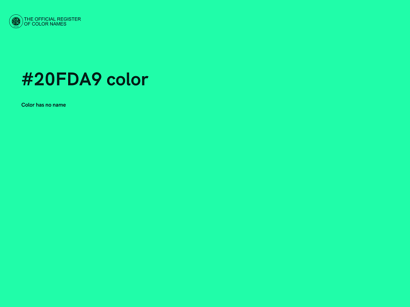 #20FDA9 color image