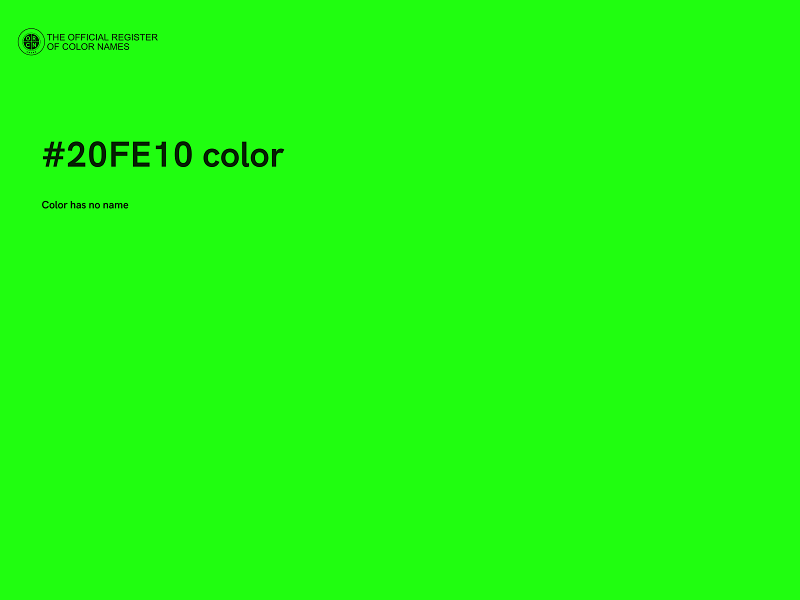 #20FE10 color image