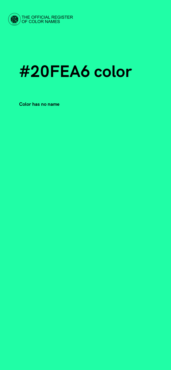 #20FEA6 color image