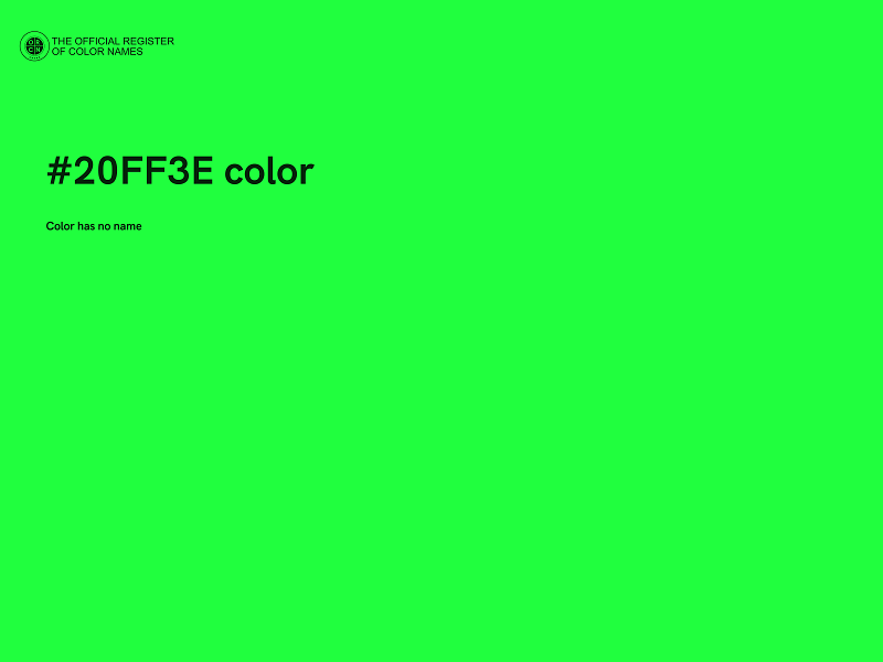 #20FF3E color image