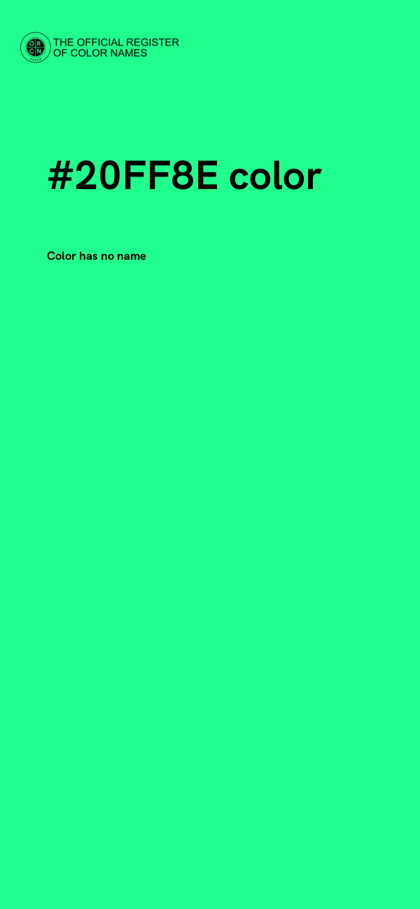 #20FF8E color image