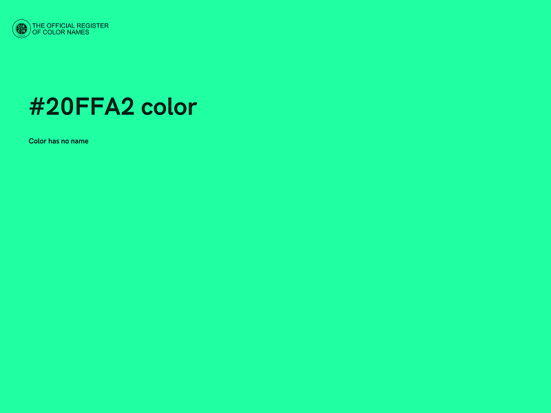 #20FFA2 color image
