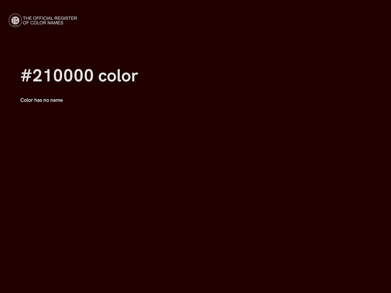 #210000 color image