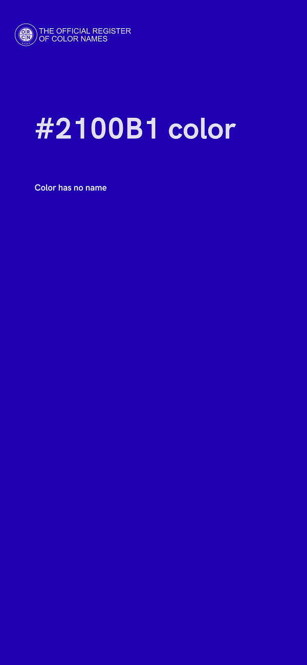 #2100B1 color image