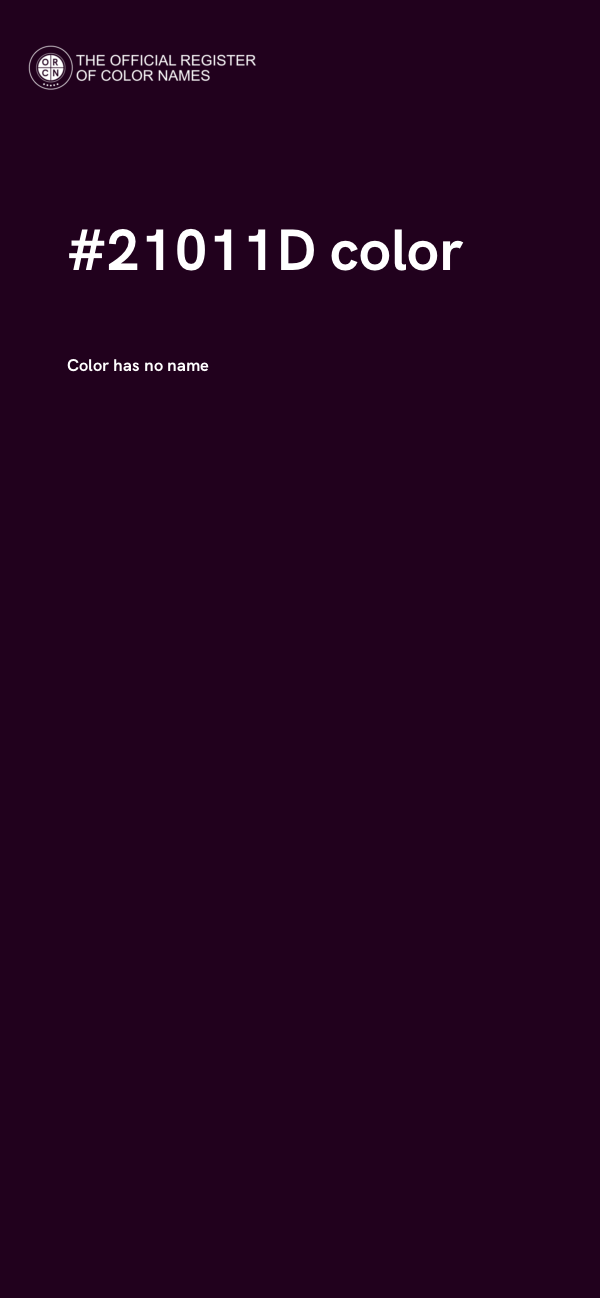 #21011D color image