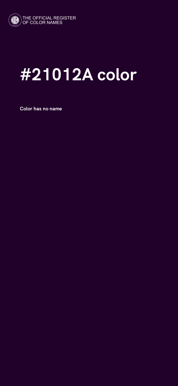#21012A color image