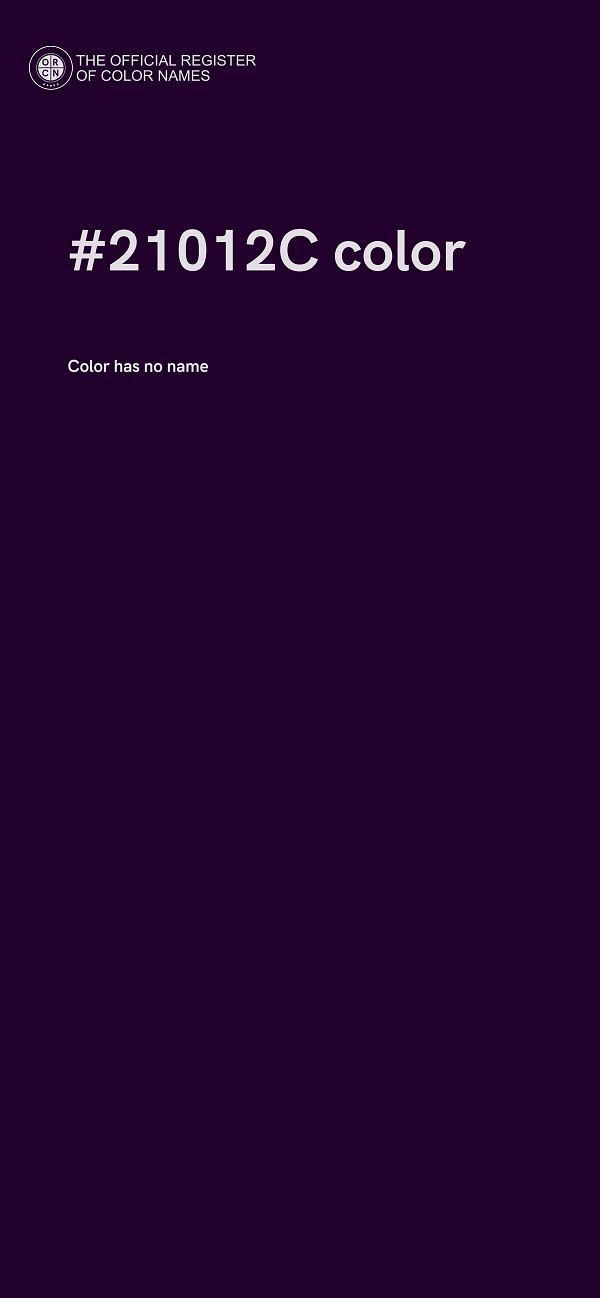 #21012C color image