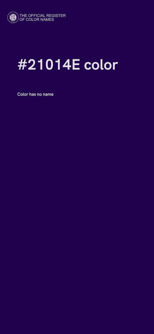 #21014E color image