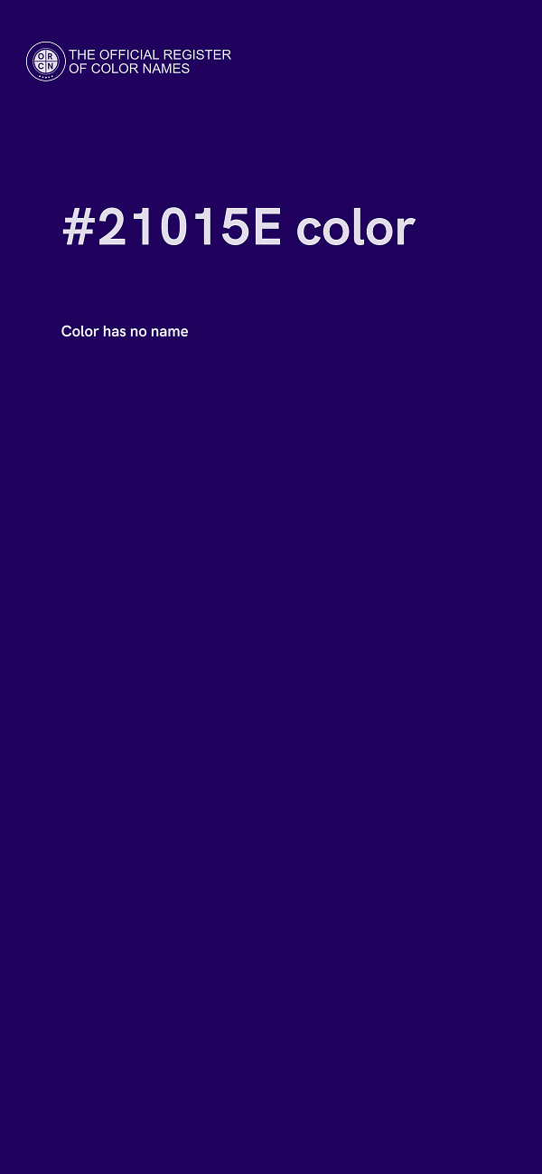 #21015E color image