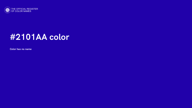 #2101AA color image