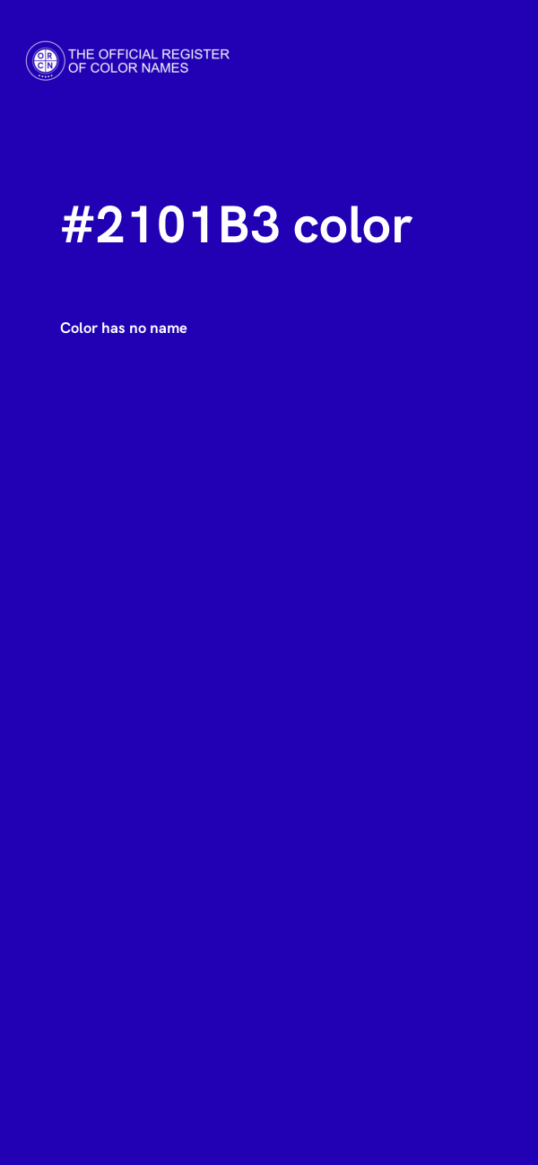 #2101B3 color image