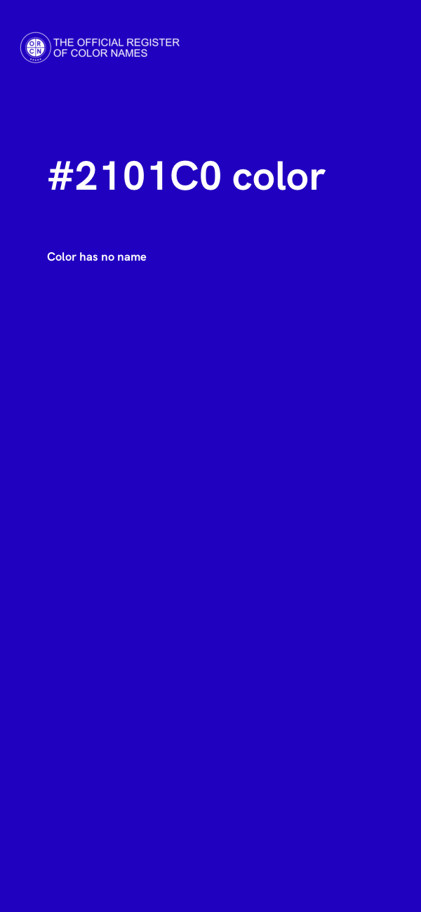 #2101C0 color image